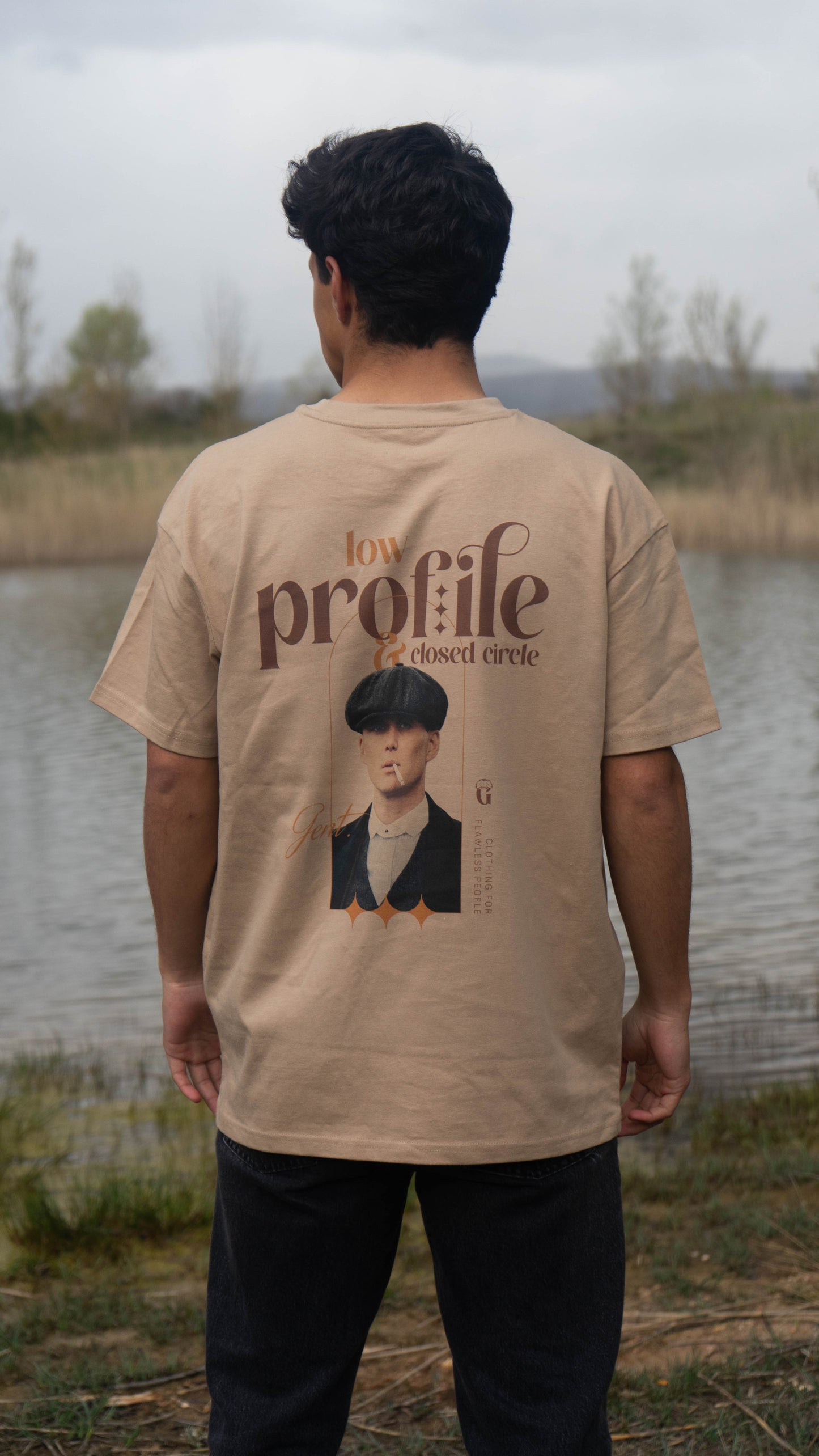 BEIGE TOMMY T-SHIRT