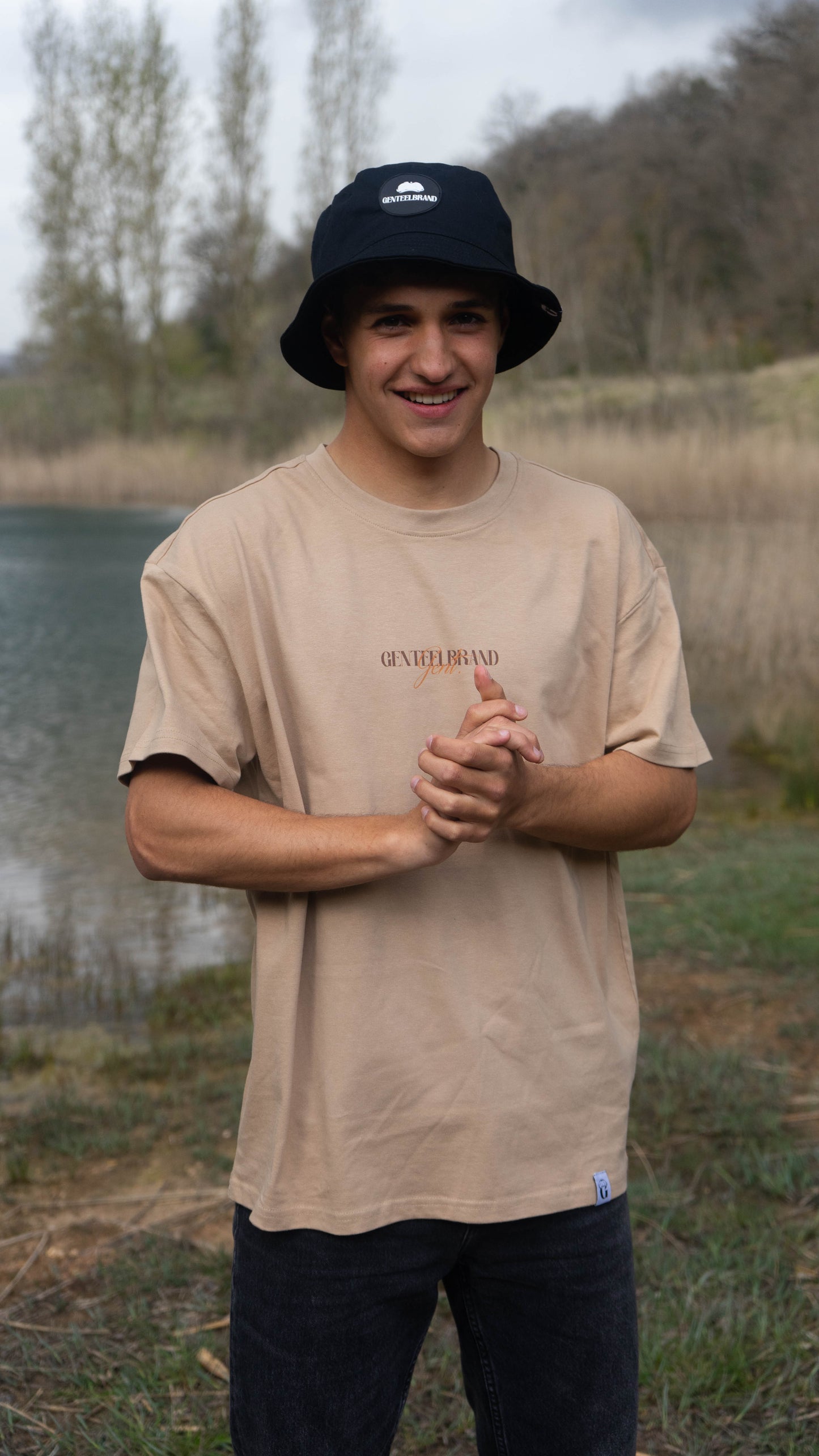 BEIGE TOMMY T-SHIRT