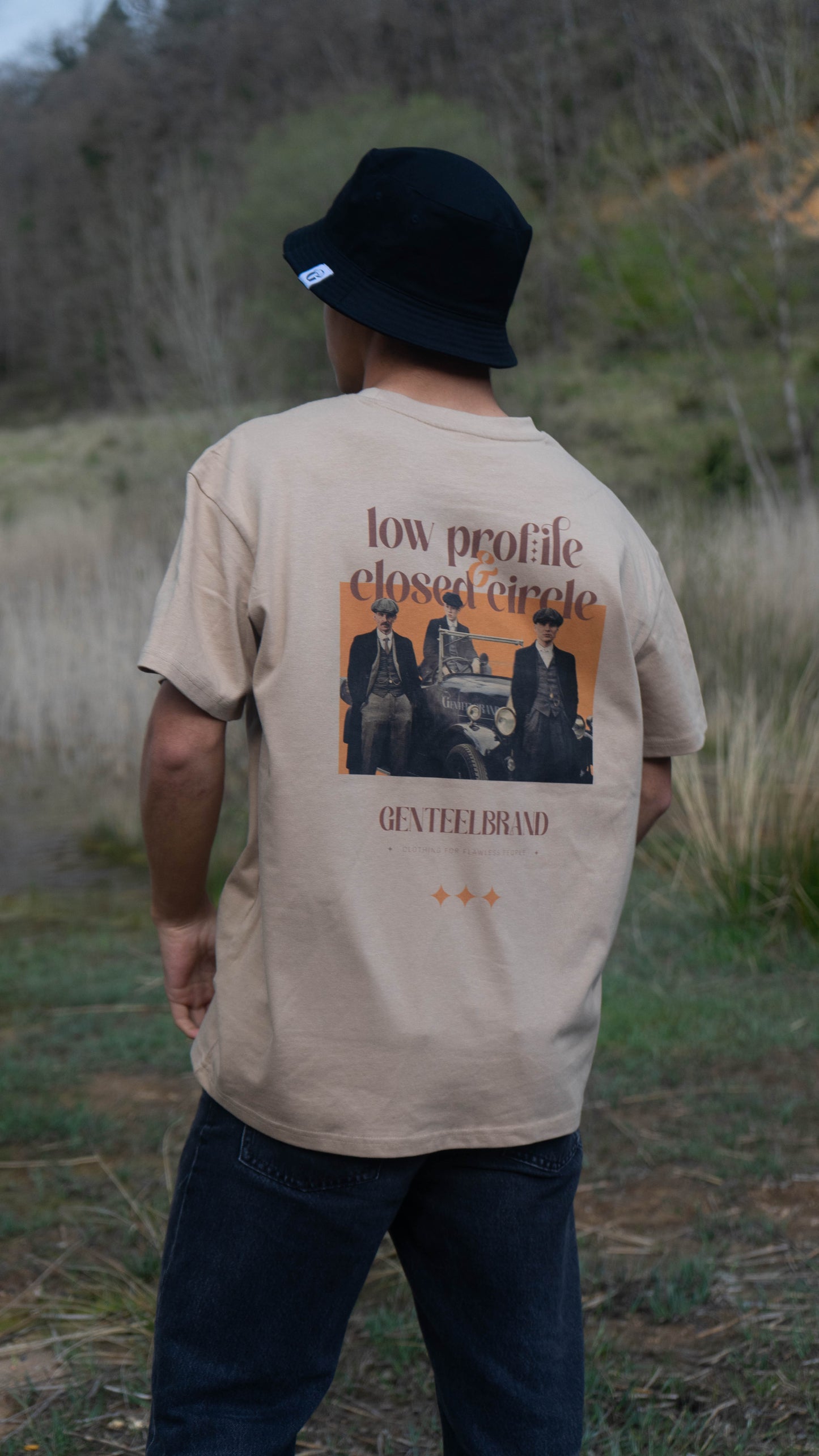 BEIGE CAR T-SHIRT