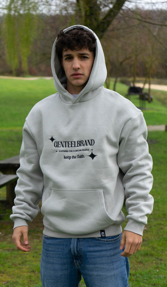 GREY PREMIUM HOODIE